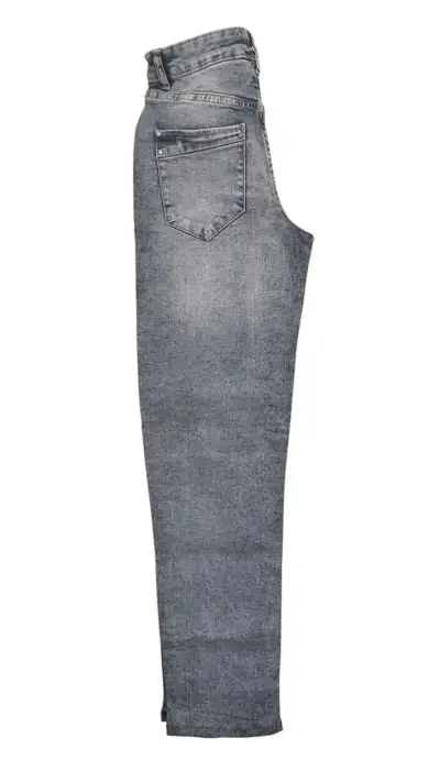 Jeans Bershka Recto Elasticado Tiro Alto Mujer 36 - miniatura 6