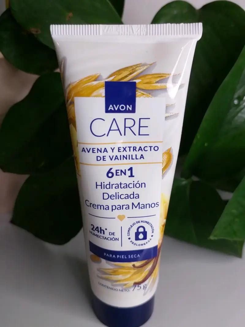 Crema de manos Avon Care avena y vainilla