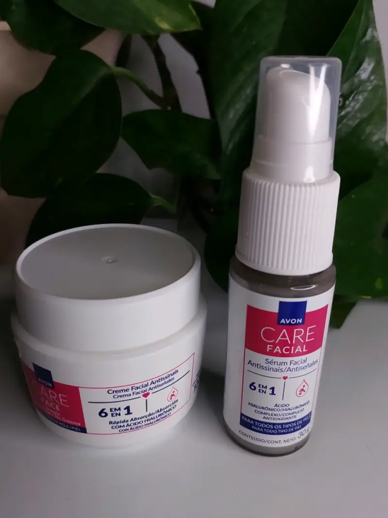 Set de cuidado facial Avon 6 en 1
