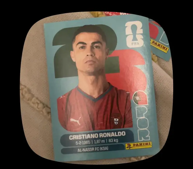 Lámina Panini FIFA 2026 Cristiano Ronaldo