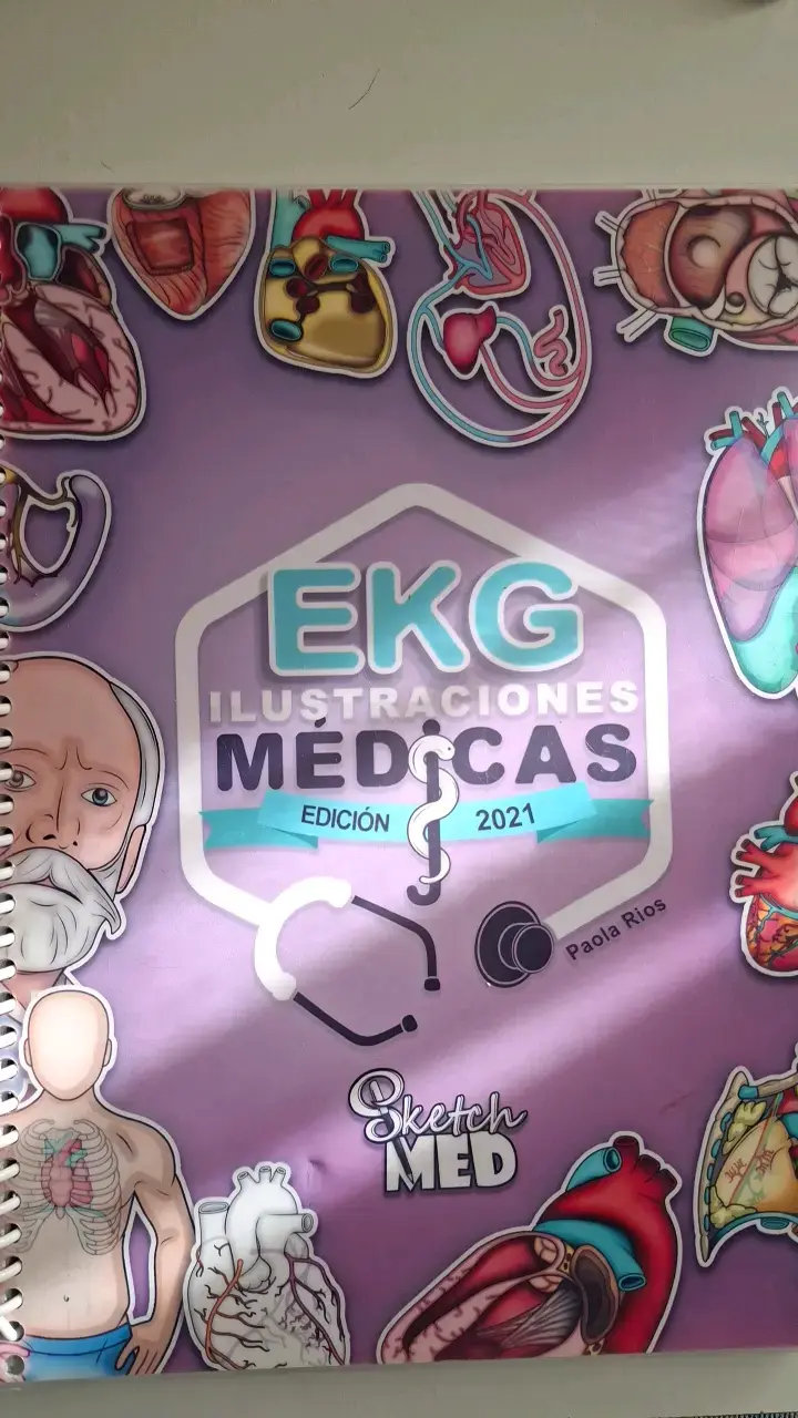 Cuaderno EKG Ilustraciones Médicas 2021 - 1