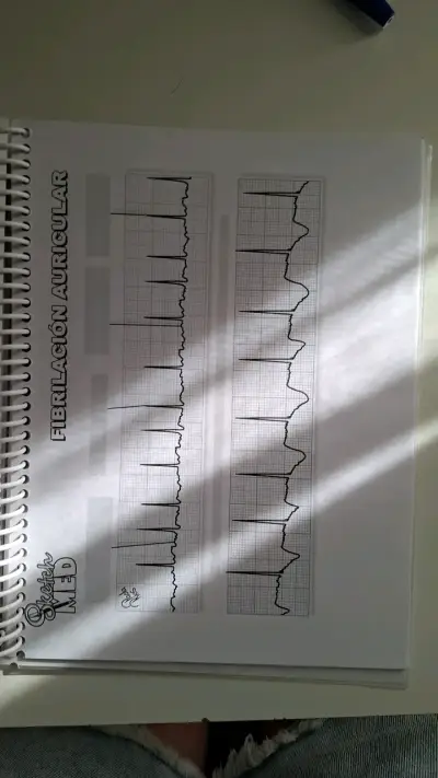 Cuaderno EKG Ilustraciones Médicas 2021 - miniatura 3