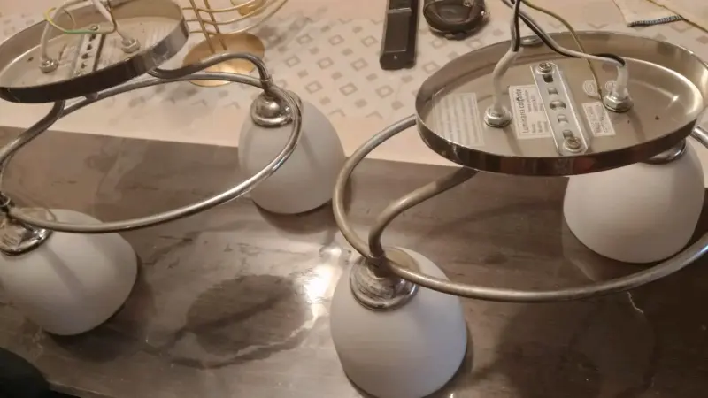 Lámpara de techo doble moderna - 5