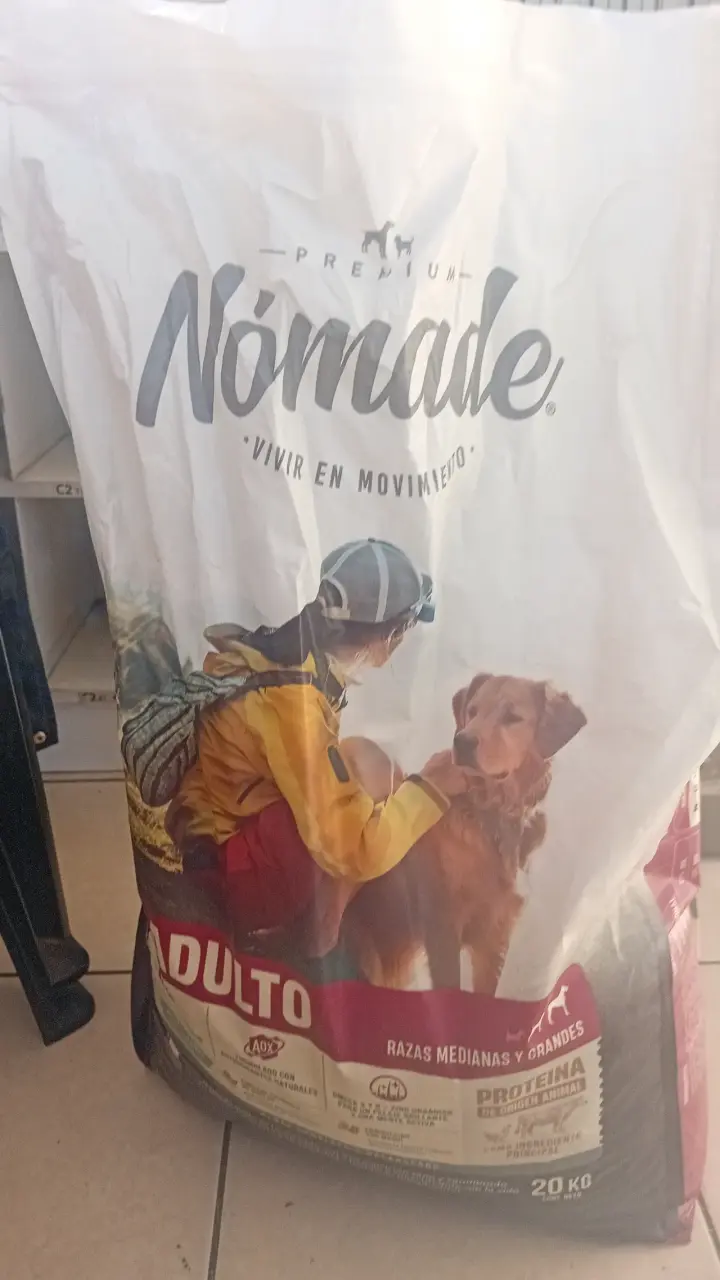 Alimento para perro Nómade adulto 20kg - 1