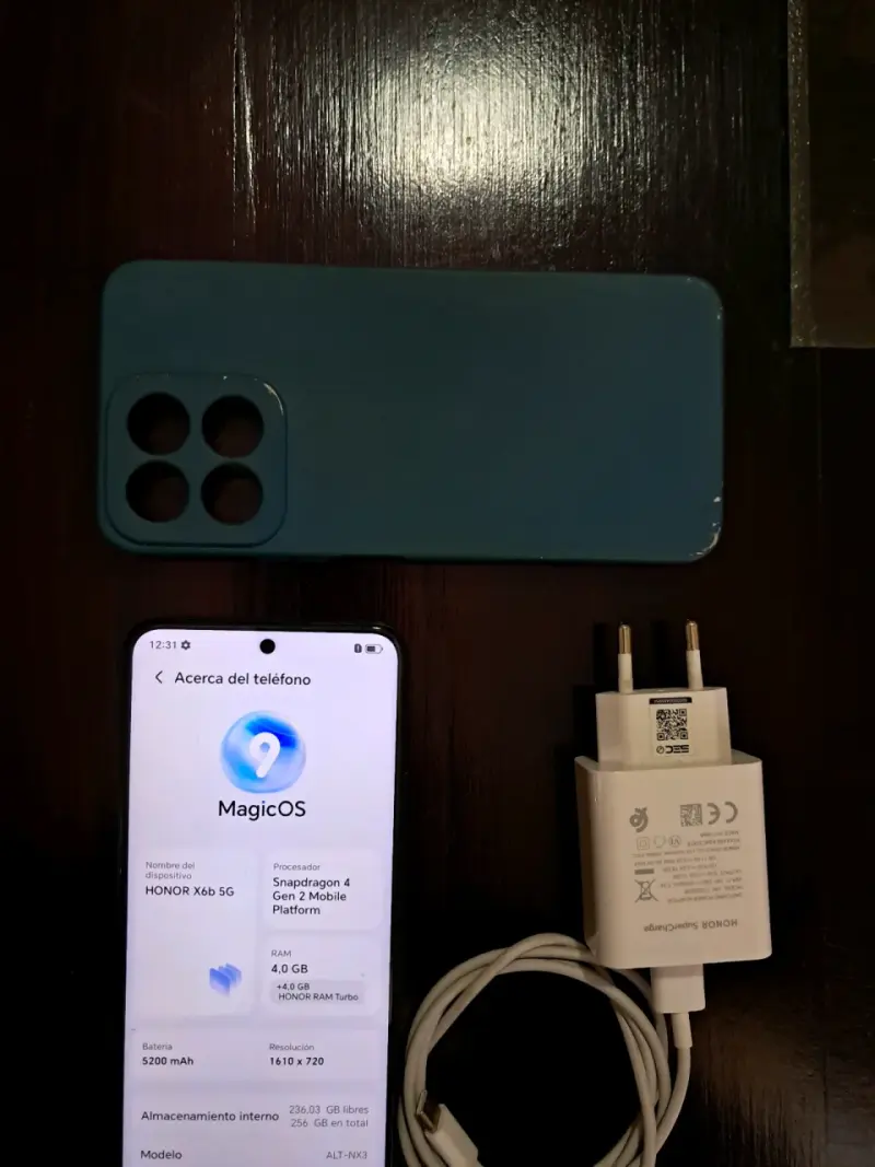 Smartphone Honor con pantalla completa - 2