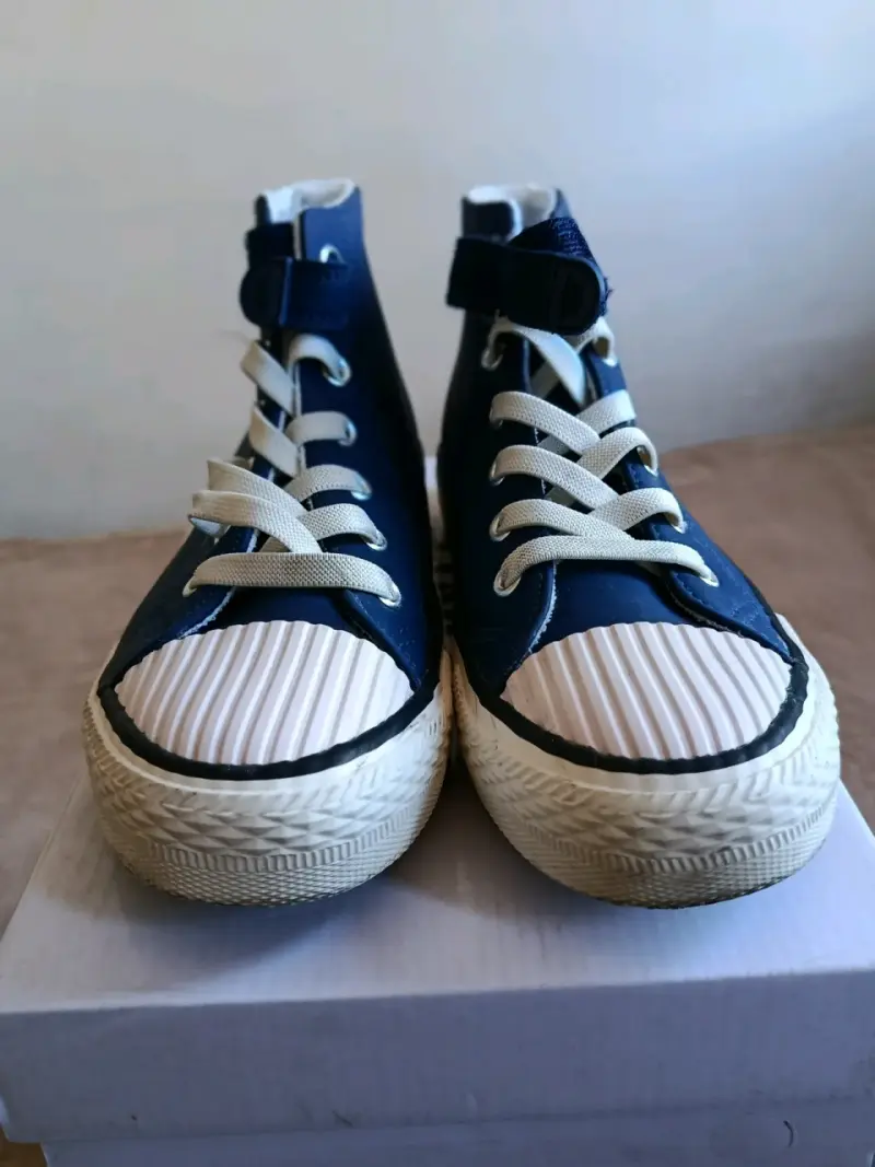 Zapatillas altas azul marino unisex FICUS - 1