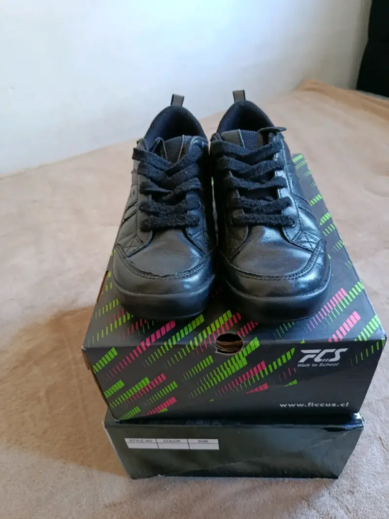 Zapatillas deportivas negras para niños TEENER - 2