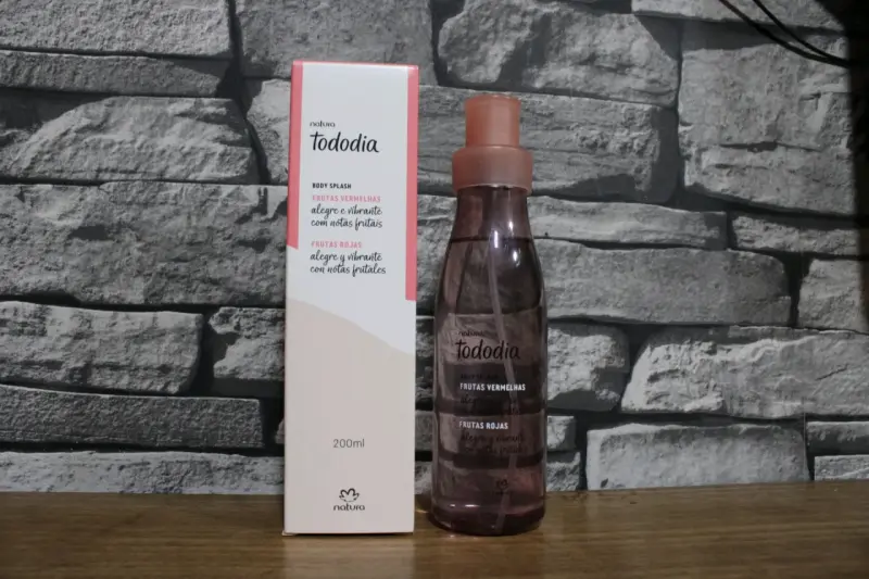 Body Splash Natura Tododia Frutas Rojas 200ml
