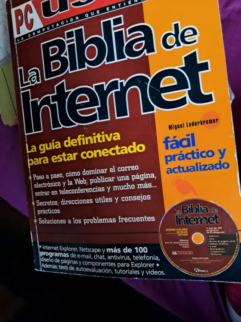 Libro 'La Biblia de Internet' de PC Users - 3