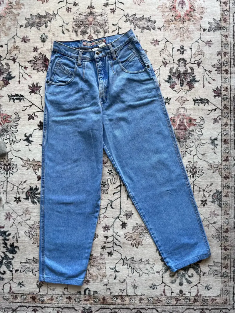 Jeans Zena de mezclilla azul talla 9 - 2
