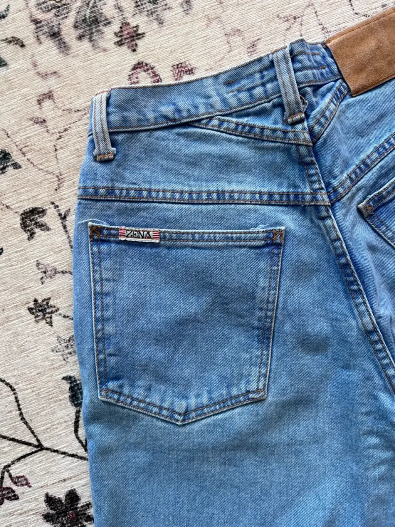 Jeans Zena de mezclilla azul talla 9 - 3