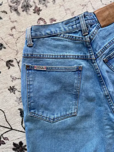 Jeans Zena de mezclilla azul talla 9 - miniatura 3