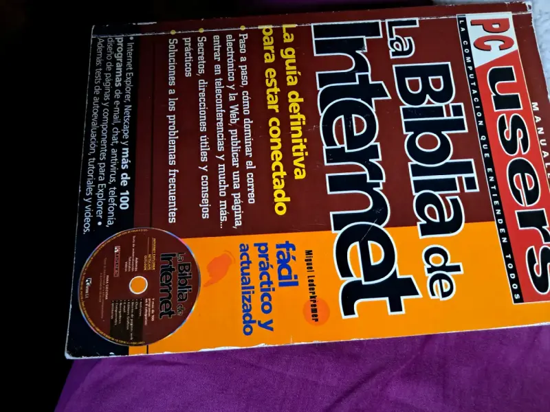 Libro 'La Biblia de Internet' de PC Users - 4