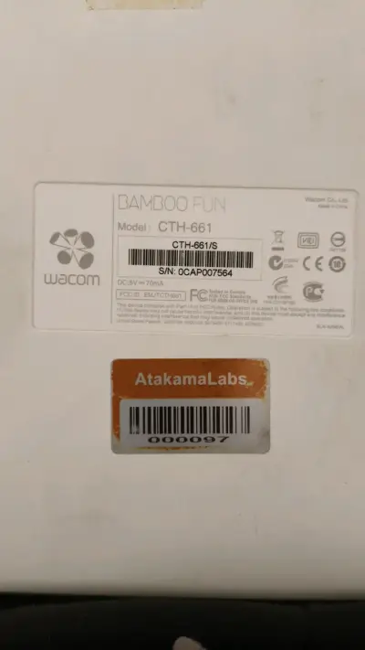 Tableta gráfica Wacom Bamboo con lápiz - miniatura 3