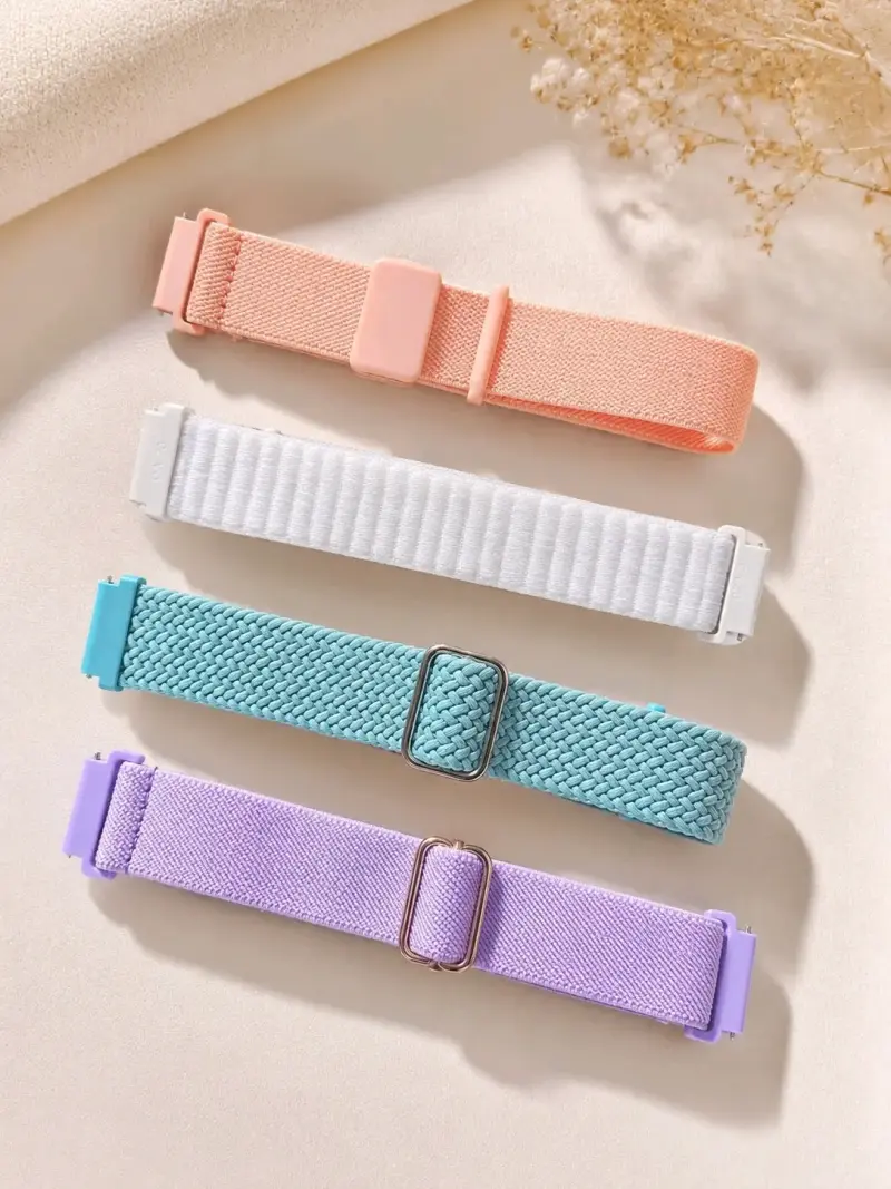 Set de correas de reloj en colores pastel