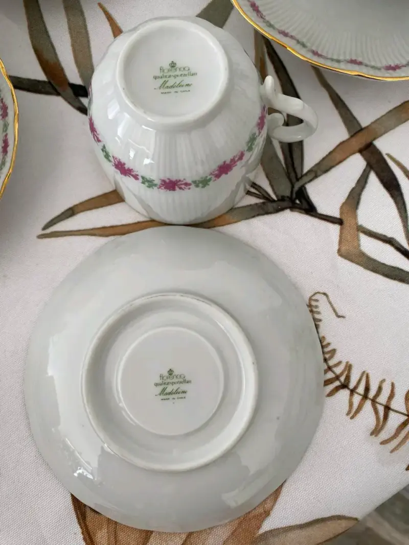 Vajilla Florencia Madeleine Vintage - 6
