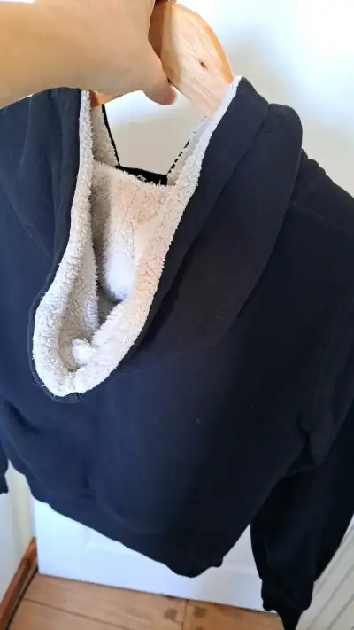 Polerón Everlast negro con capucha - miniatura 4