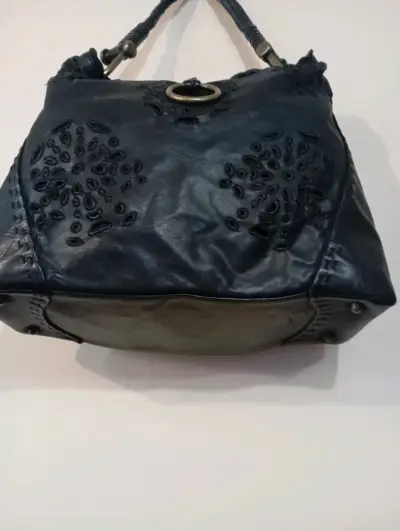 Bolso de cuero bordado - miniatura 2