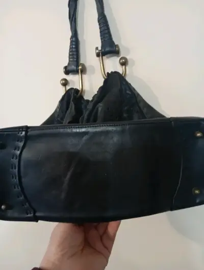 Bolso de cuero bordado - miniatura 5