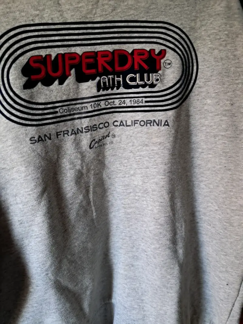 Polerón gris Superdry Ath Club - 2