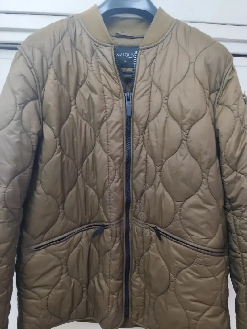 Chaqueta acolchada verde oliva Marquis - 1