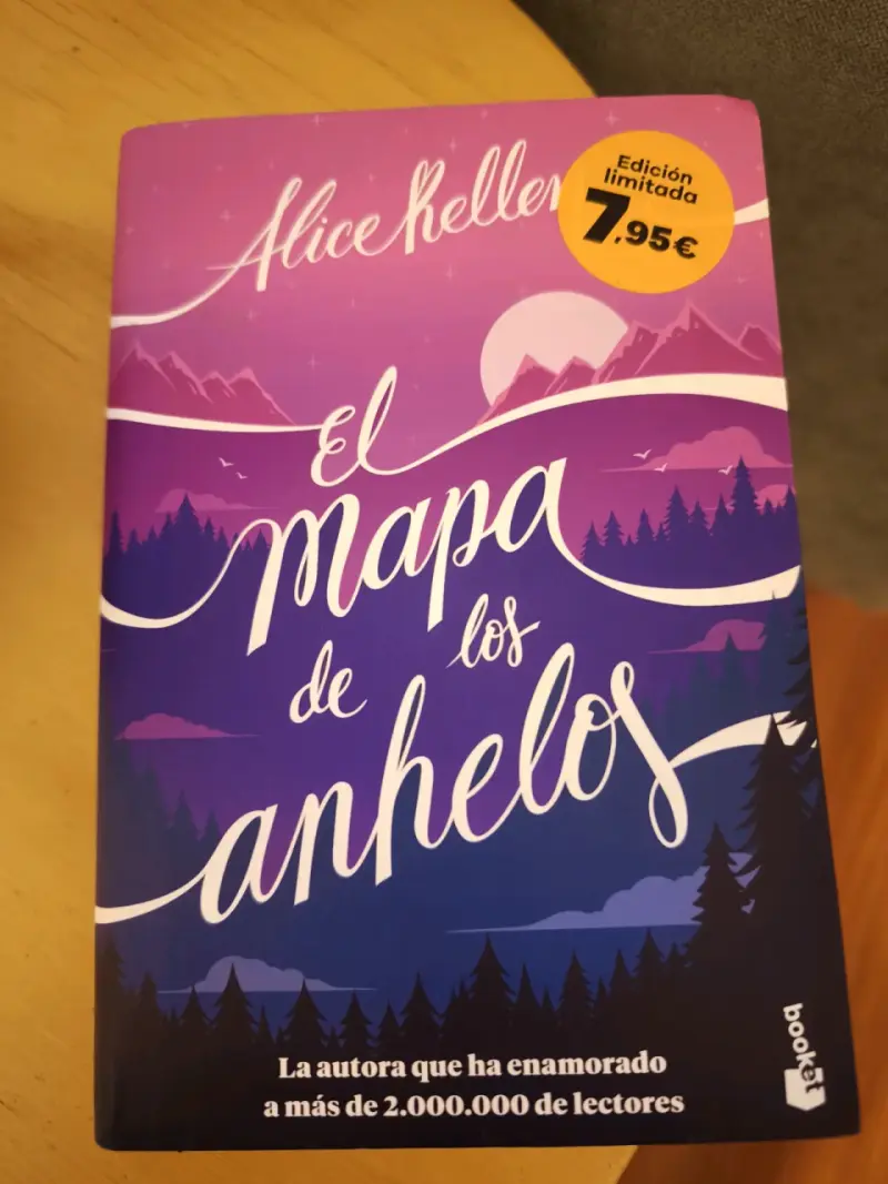 Libro 'El mapa de los anhelos' de Alice Kellen - 1