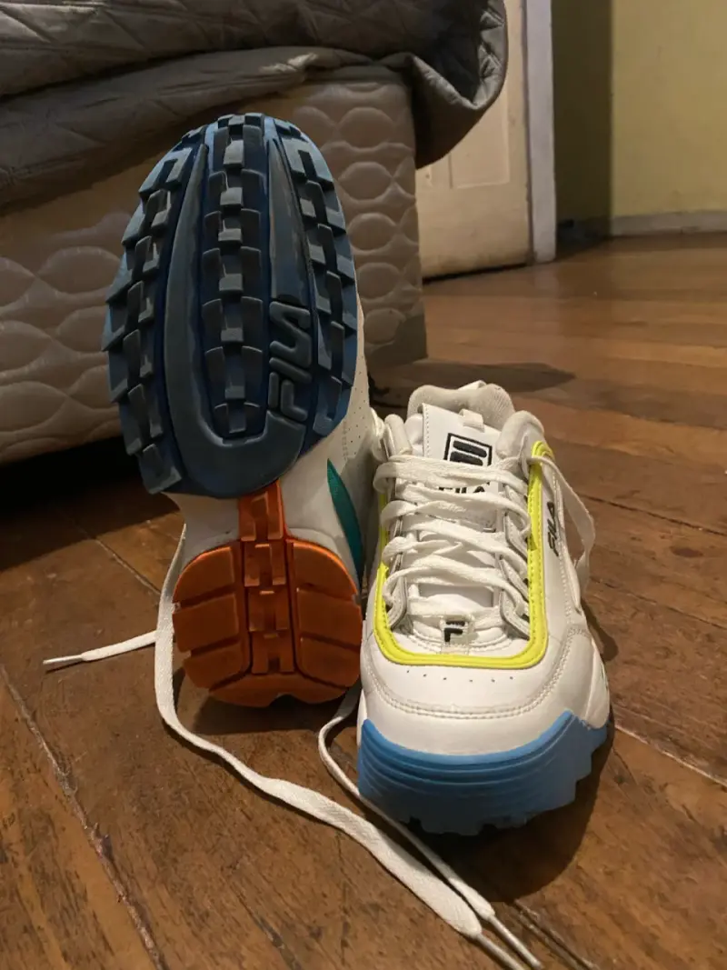 Zapatillas deportivas Fila blancas multicolor