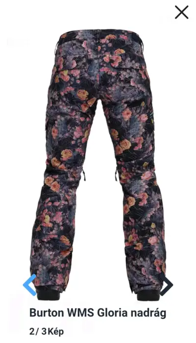 Pantalones de nieve Burton WMS Gloria - miniatura 2