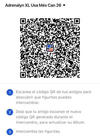 Cartas Panini Adrenalyn XL mundial 2026 - miniatura 2