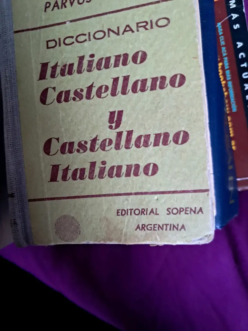 Diccionario Italiano-Castellano Parvus Duplex - 6