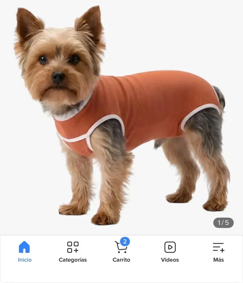 Chaleco para perro de cobre - 2