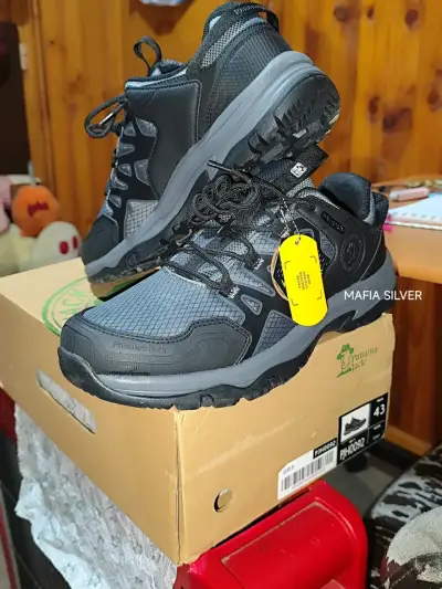 Zapatos trekking Panama Jack gris y negro - miniatura 1