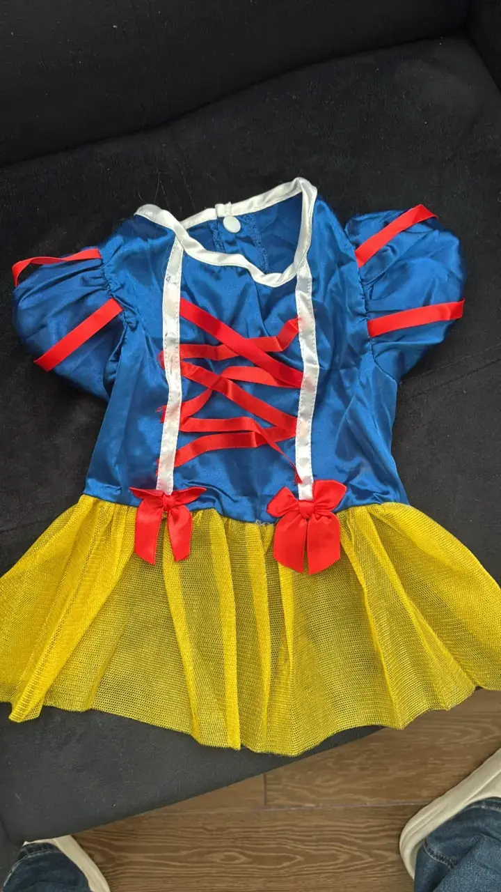Disfraz de Blancanieves para perros pequeños - 2