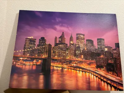 Cuadro decorativo de Nueva York al atardecer - miniatura 3