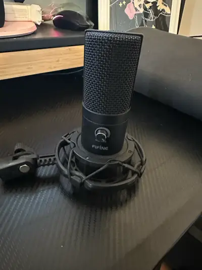 Micrófono Fifine USB con soporte antivibración - miniatura 1