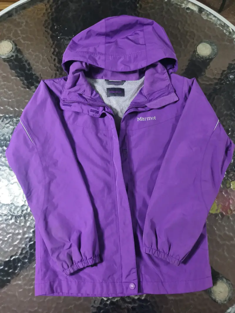 Chaqueta impermeable Marmot morada para mujer - 2