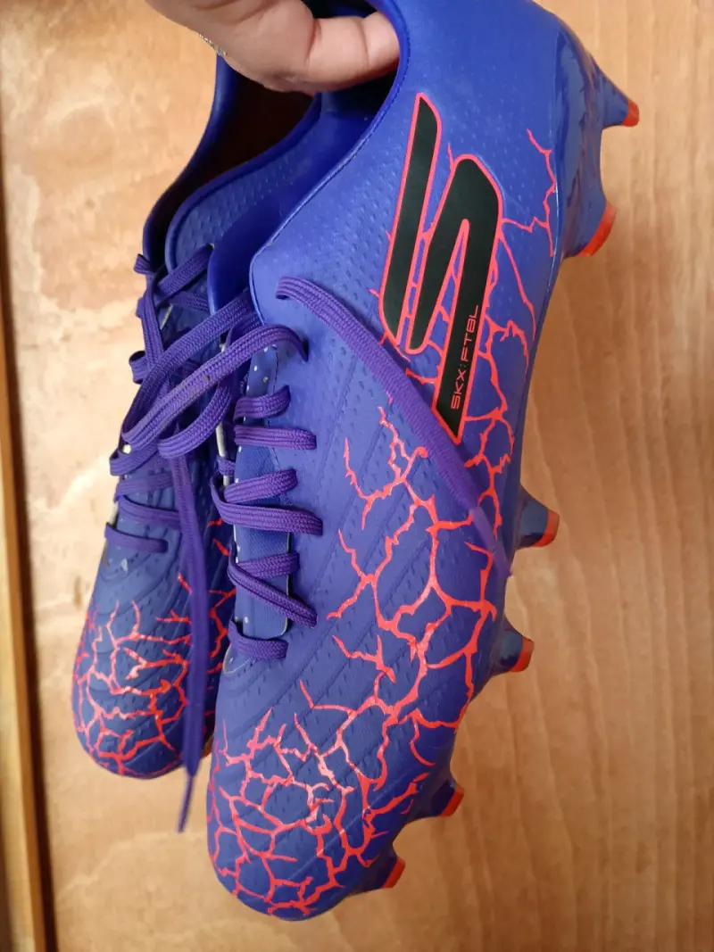 Zapatos de fútbol morados Skechers - 1