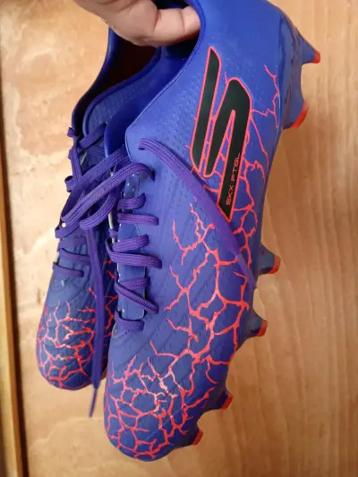 Zapatos de fútbol morados Skechers - miniatura 1