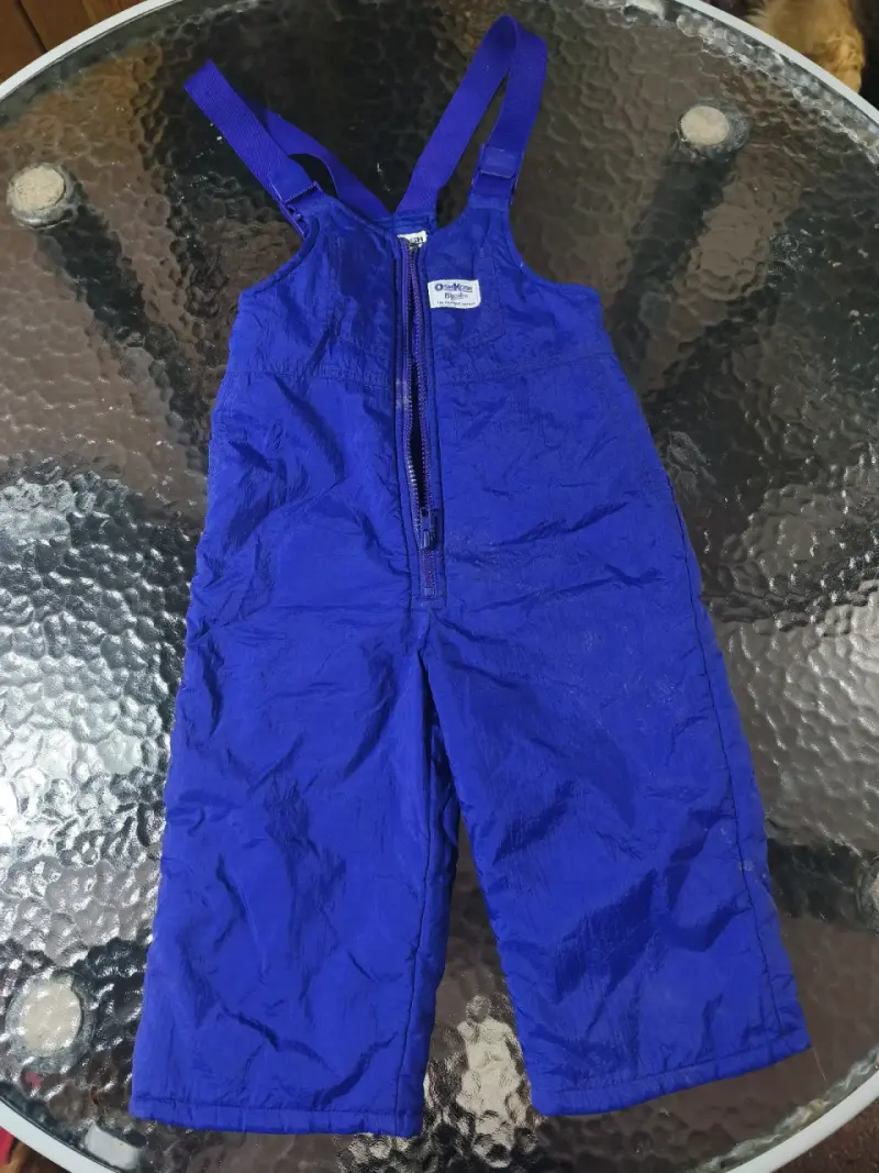 Overol infantil azul impermeable - 1