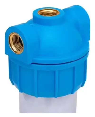 Filtro de agua para calefón con carcasa azul - miniatura 2