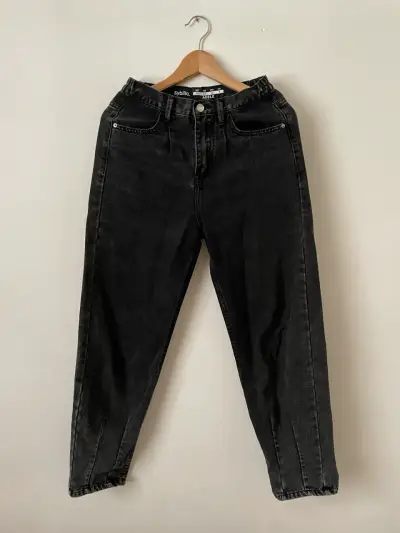 Jeans negros Sybilla tiro alto - miniatura 1
