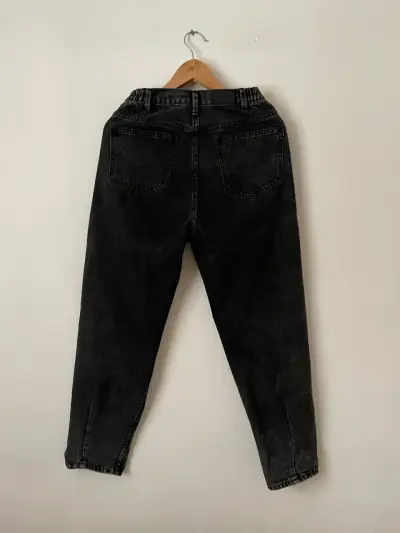 Jeans negros Sybilla tiro alto - miniatura 2