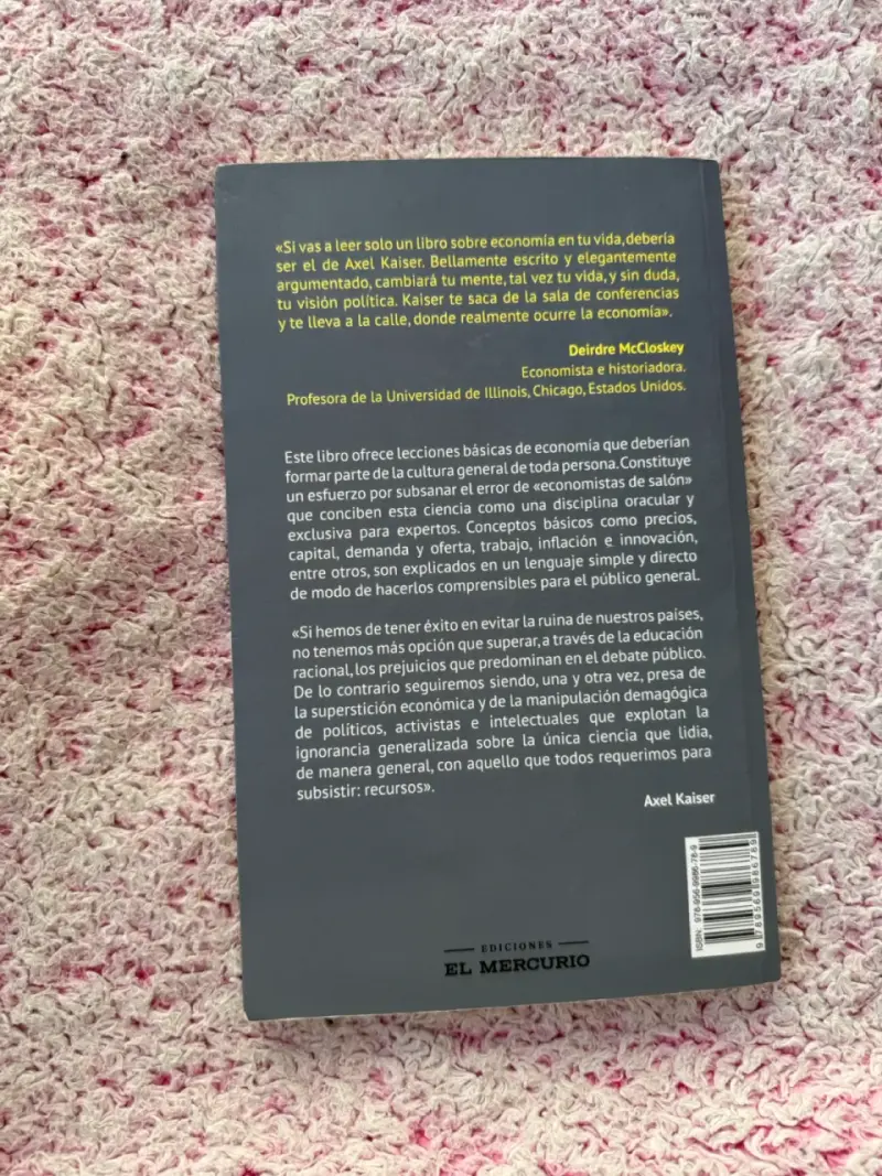 Libro 'El Economista Callejero' de Axel Kaiser - 2