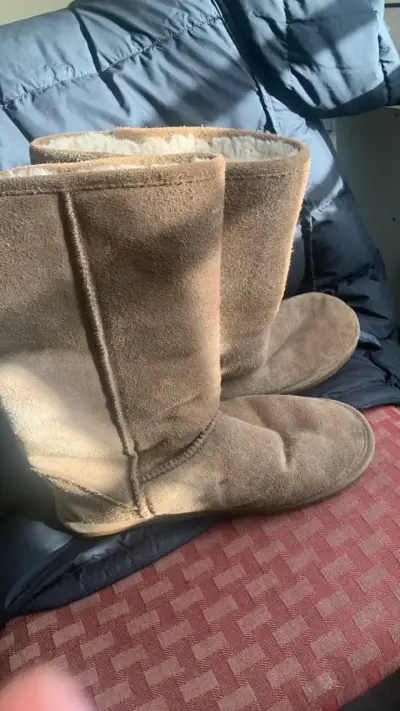 Botas de invierno beige bearraw - miniatura 1