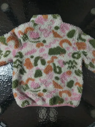 Chaqueta polar multicolor para niña - miniatura 2