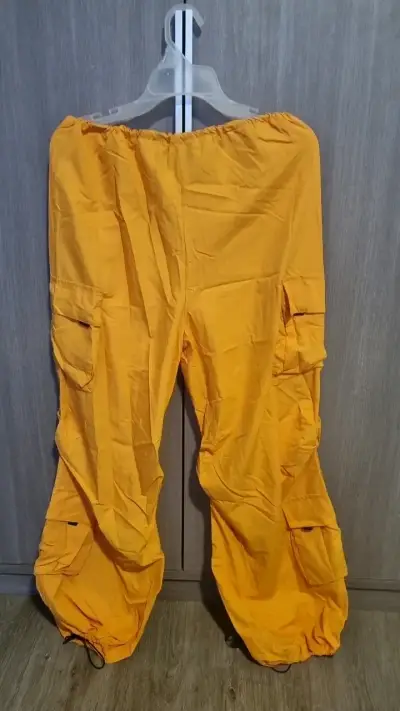 Pantalones cargo naranjo - miniatura 2