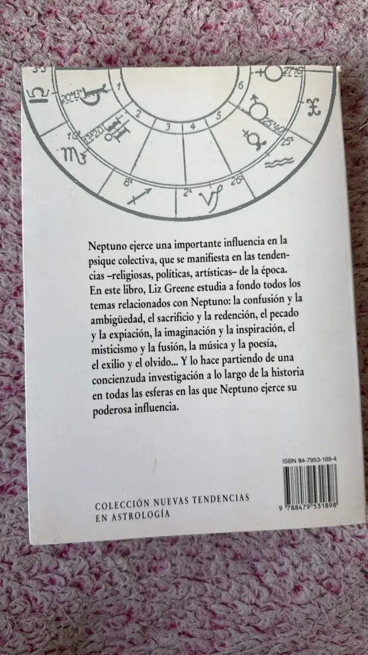Libro 'Neptuno: Un Estudio Astrológico'  Liz Gree - 2