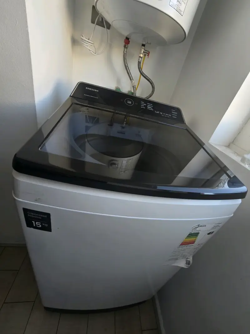 Lavadora Samsung 15 kg carga superior - 1