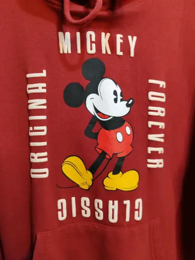 Polerón con capucha Mickey Mouse rojo - miniatura 4
