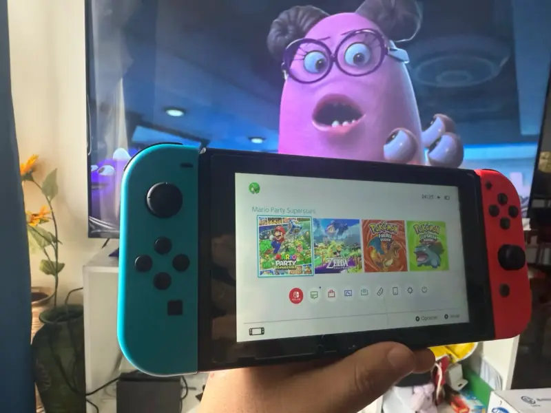 Consola Nintendo Switch con magia - 3